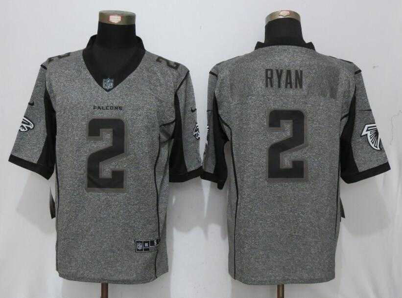 Nike Atlanta Falcons #2 Matt Ryan Gray Gridiron Gray Limited Stitched Jersey,We sell and wholesale Nike Atlanta Falcons #2 Matt Ryan Gray Gridiron Gray Limited Stitched Jersey on line form chian!